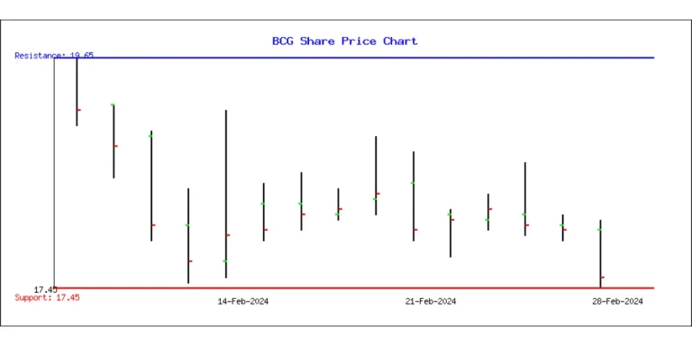 BCG Share Price Target 2024 to 2030