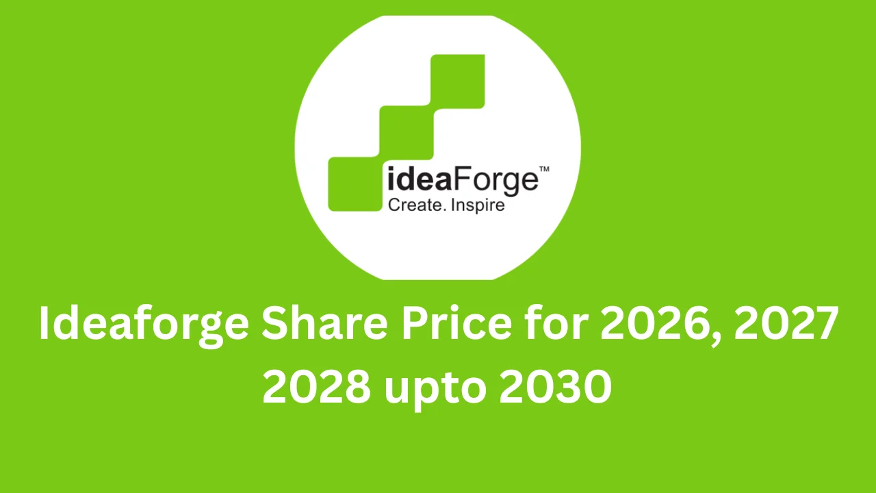 Ideaforge Share Price for 2026, 2027 2028 upto 2030